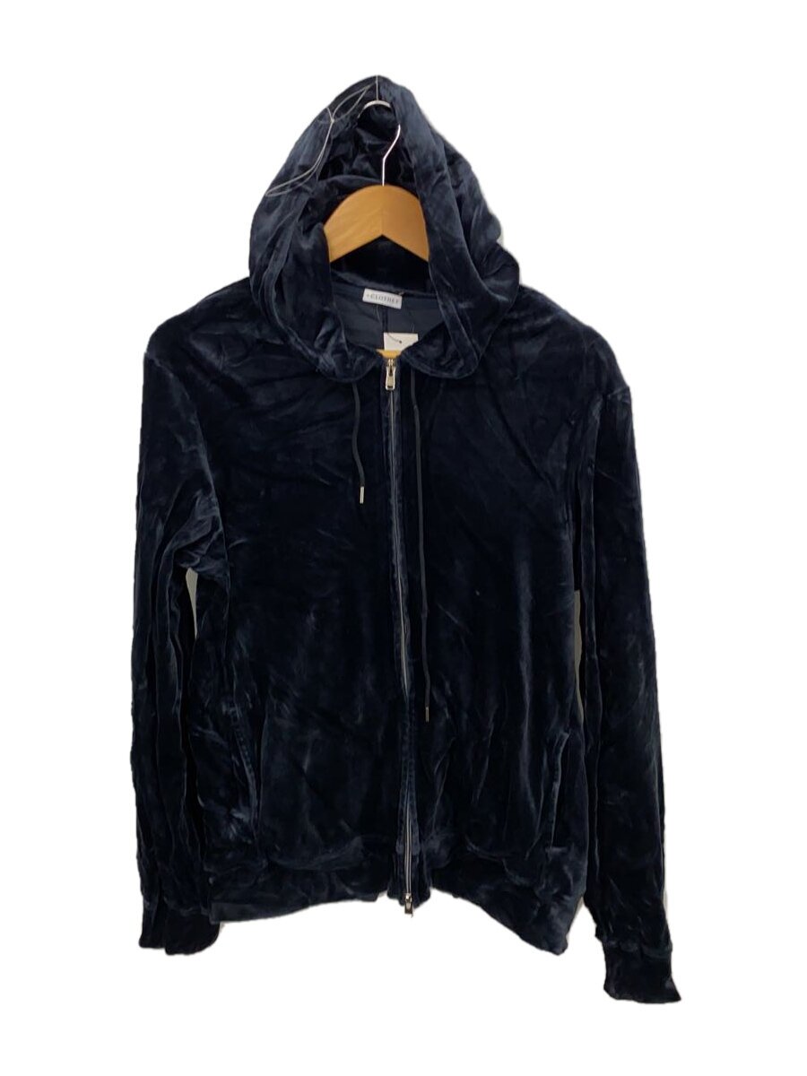 【中古】+CLOTHET/スピンプラチナムベロアパーカー/ヒモダメージ有/3/コットン/BLK/CLM-70021【メンズウェア】｜2ｎｄ STREET 店