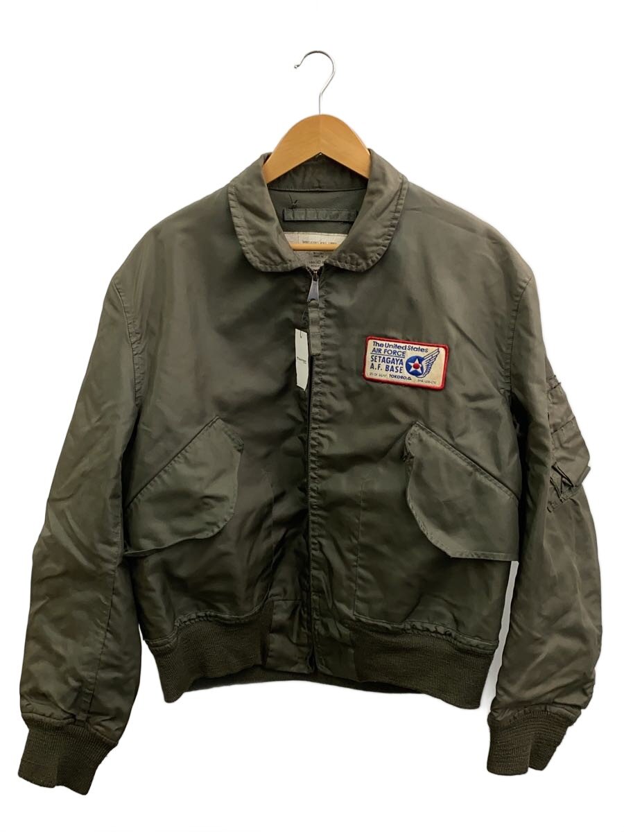 【中古】MILITARY◆80s/CWU-36P/MA-1/SCOVILLジップ/フライトジャケット/無地/6415-010-1910【メンズウェア】|2nd STREET 店