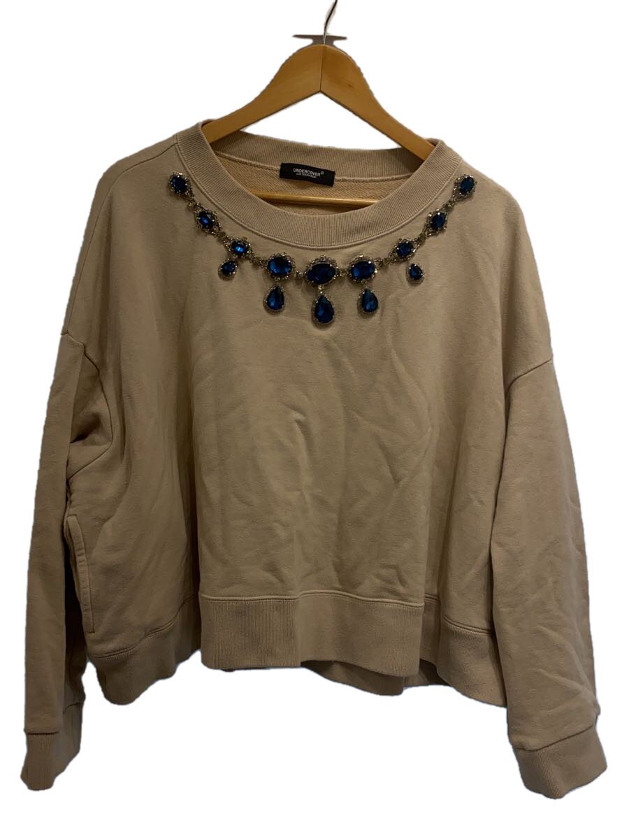 【中古】UNDERCOVER◆汗水/2/綿織物/BEG/UC1A1803-1【レディースお召しもの】