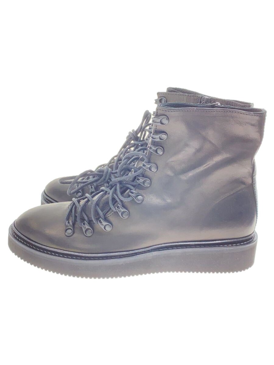 【中古】yohji yamamoto POUR HOMME◆レースアップブーツ/--/黒いこと/馬革/he-o-e06-762-1-03【シューズ】