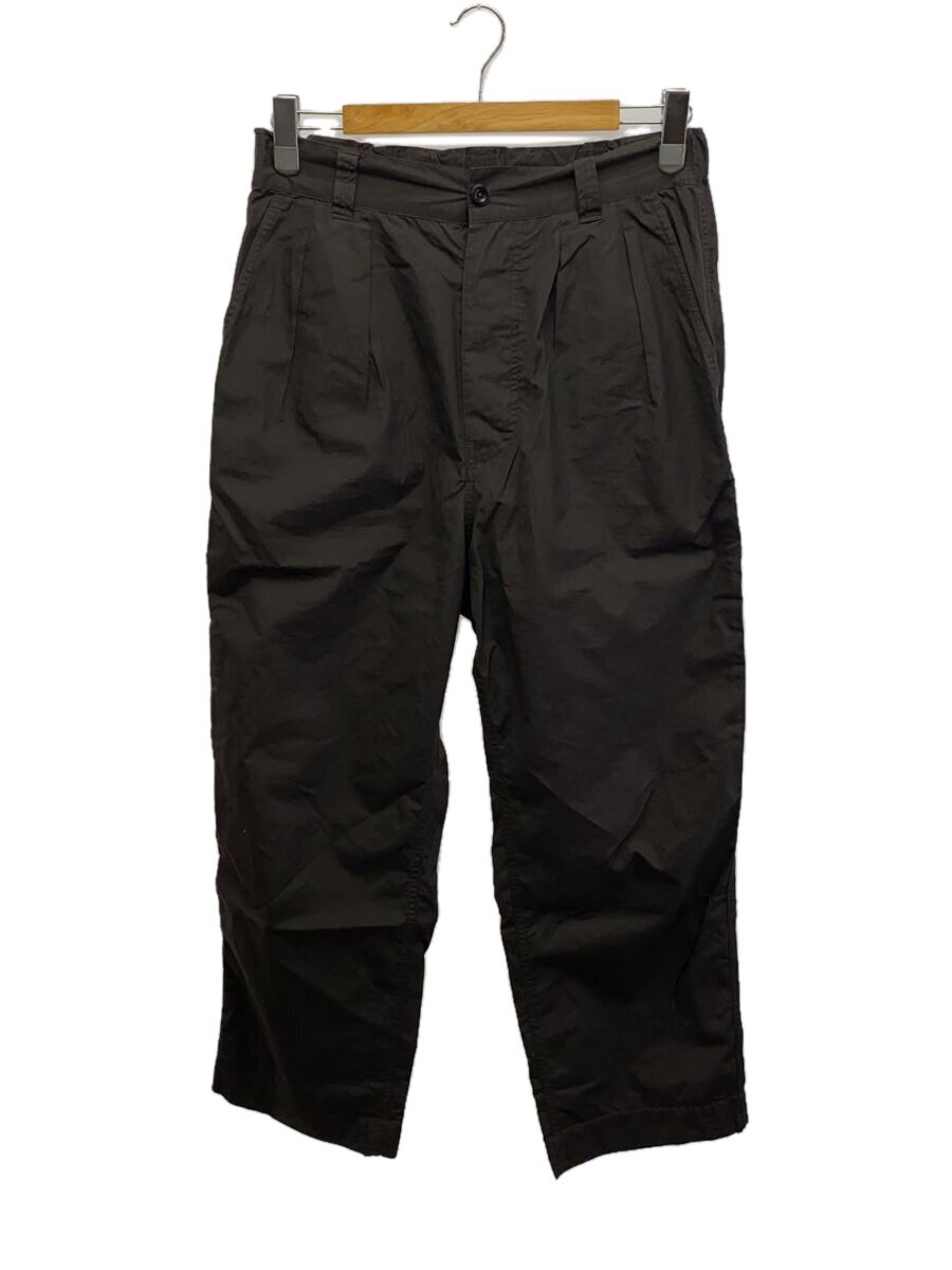 【中古】MHL.◆24SS/FINE COMPACT COTTON POPLIN/下つ方/M/綿織物/BLK//【メンズウェア】