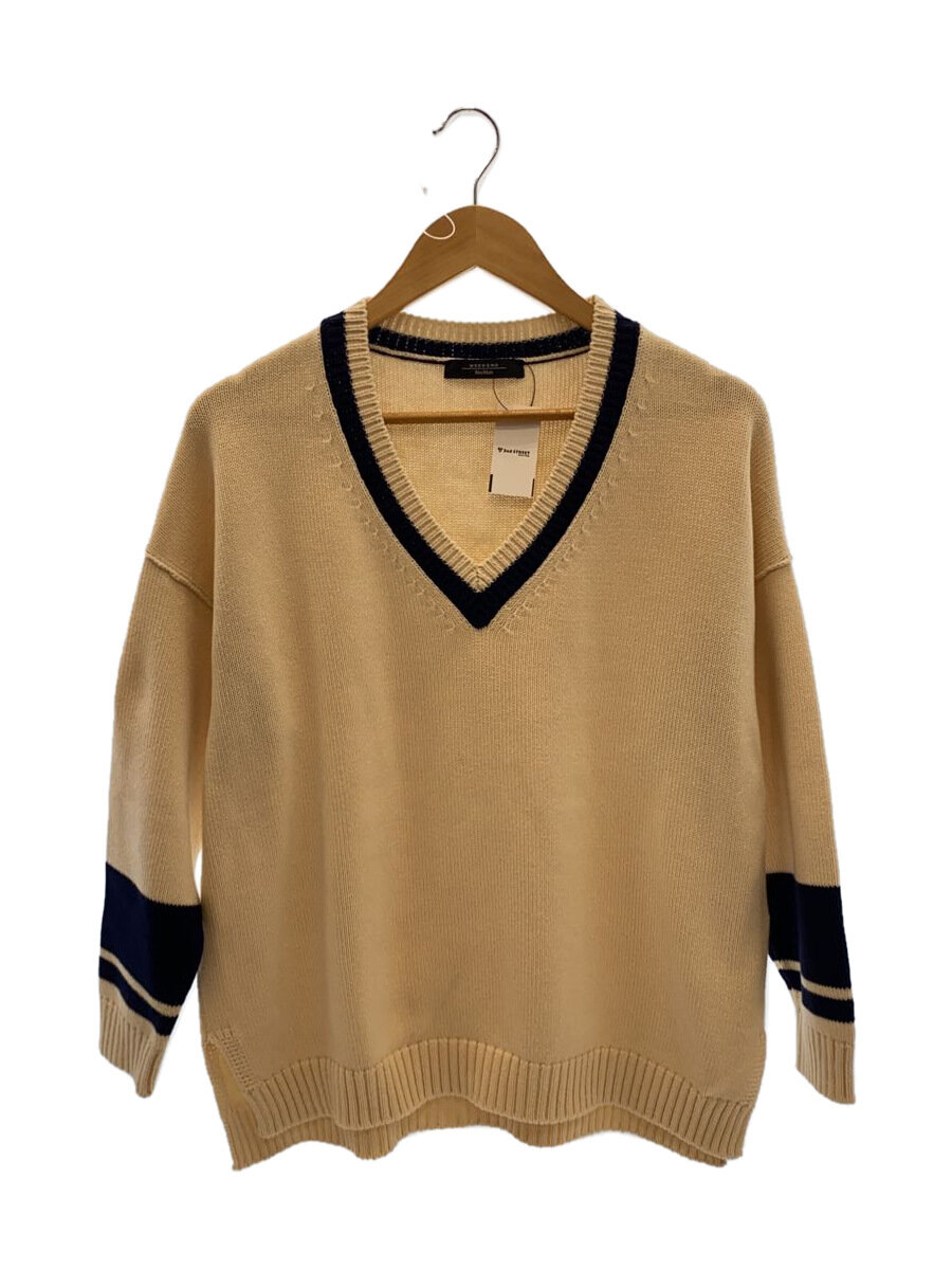 【中古】MAX MARA WEEK END LINE◆ニット・セーター(厚手)/M/コットン/WHT//【レディースウェア】|2nd STREET 店