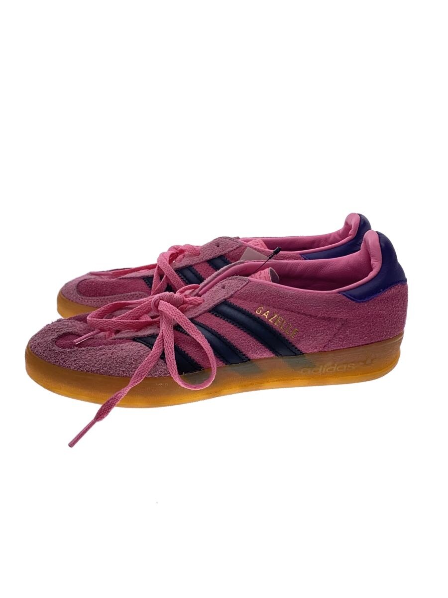【中古】adidas◆GAZELLE INDOOR_ガゼル インドア/22.5珊/PNK【シューズ】