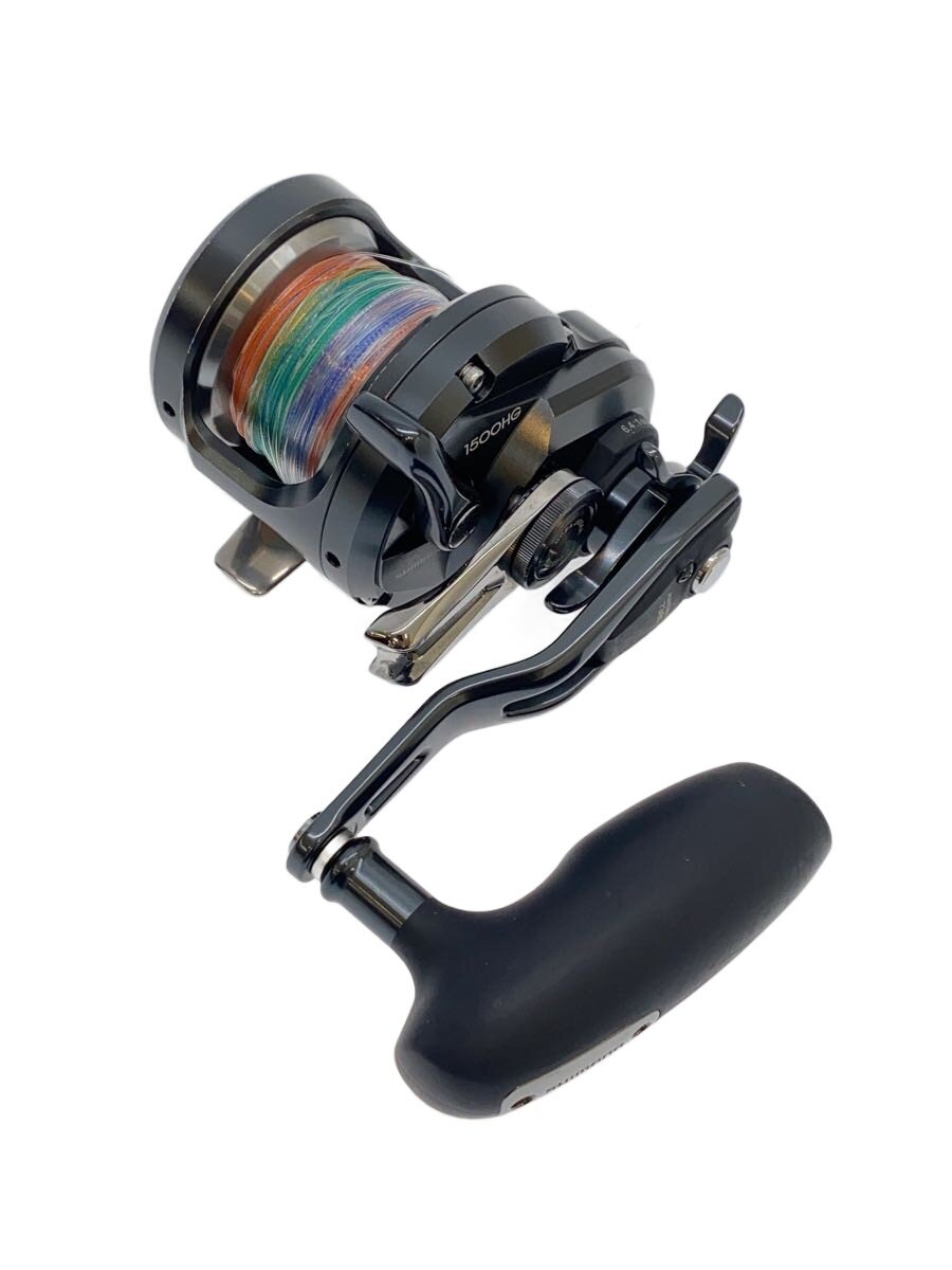 【中古】SHIMANO◆木管/ベイトリール/19OCEA JIGGER FCUSTOM 1500HG/キズ、剥がれ有【運動競技】