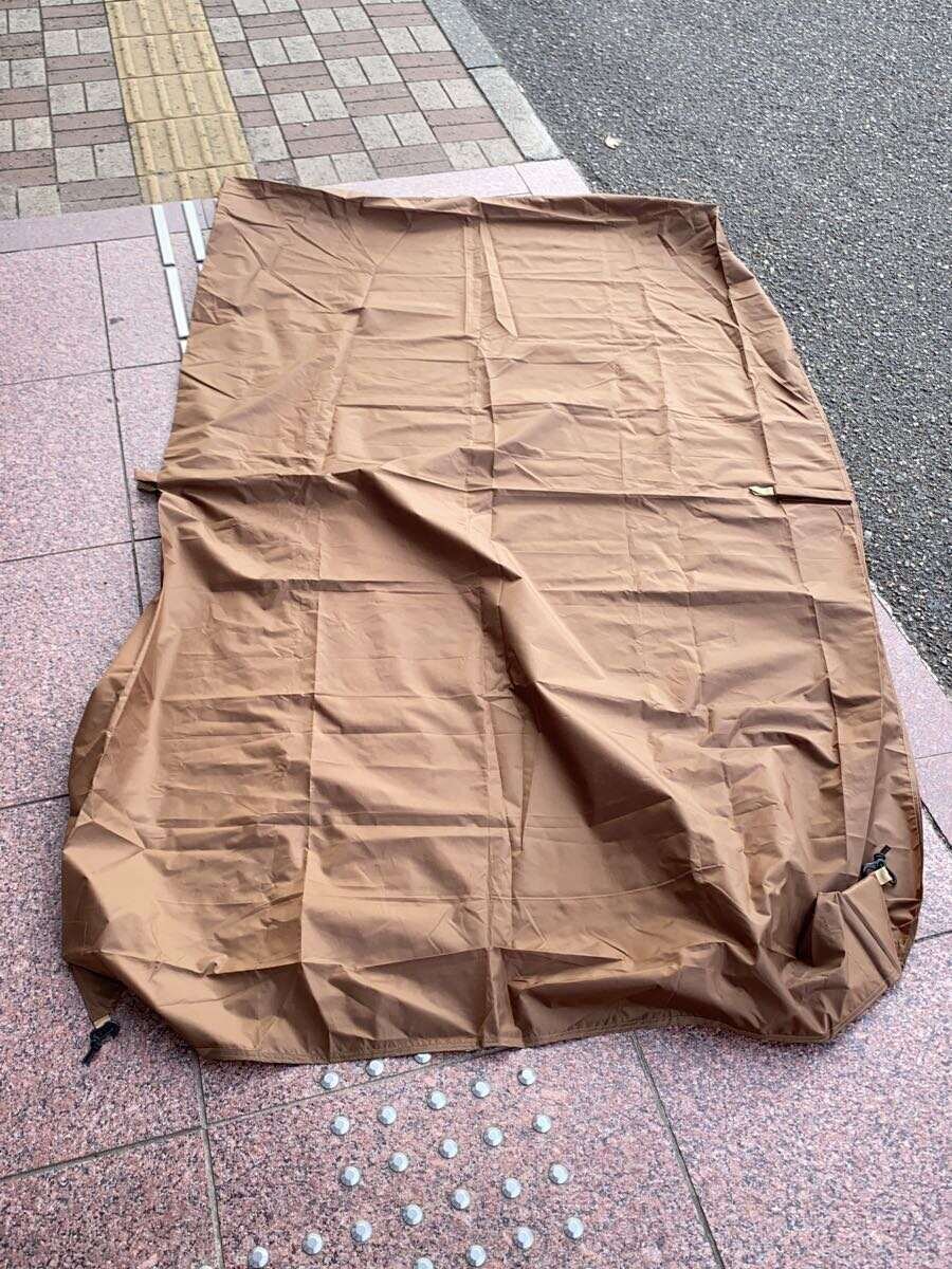 【中古】DOD◆キャンプ用品/ブラウン/KAMAZASHIKI(S)/シート【スポーツ】