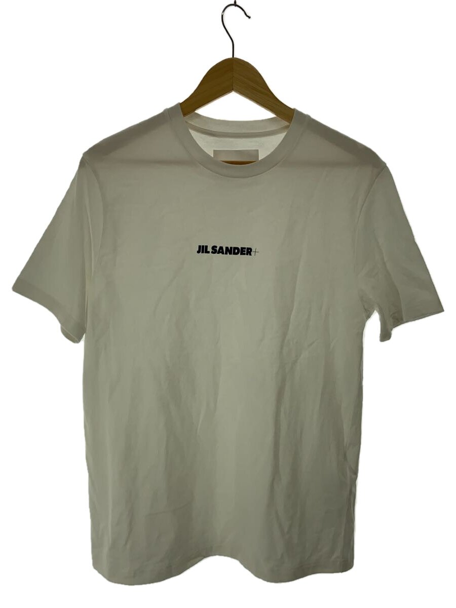【中古】JIL SANDER◆半袖カットソー/M/綿織物/WHT/無地/j40ギガサイクル0118【レディース御召しもの】