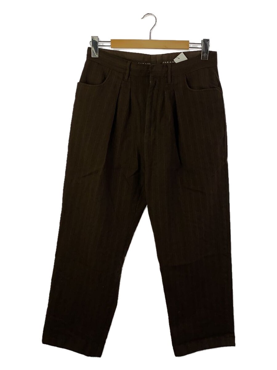 【中古】FARAH◆下つ方/32/羊毛/BRW/FR224M40JS02【メンズウェア】