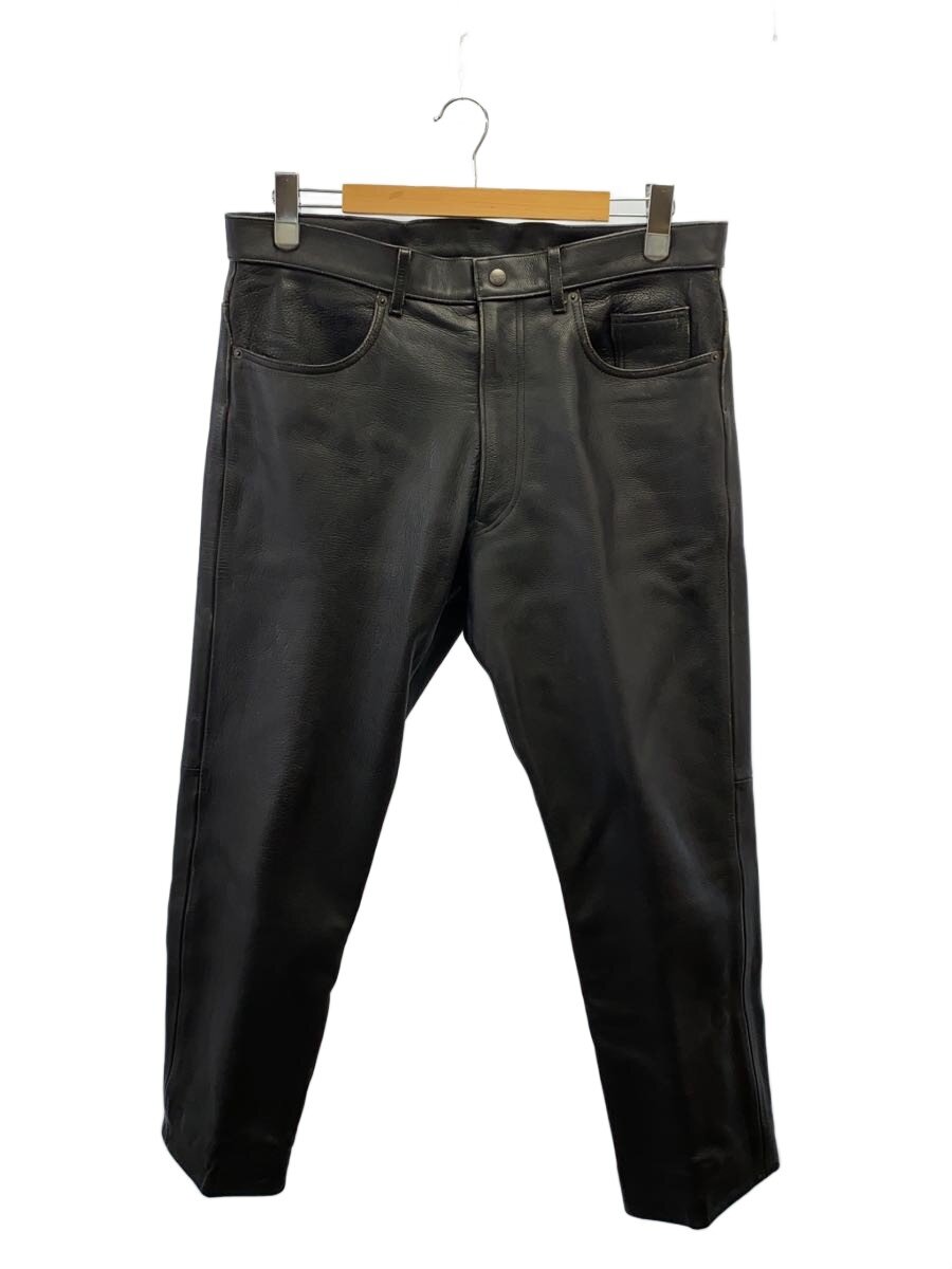【中古】KUSHITANI◆ストレートパンツ/L/ポリエステル/BLK/無地【メンズウェア】｜2ｎｄ STREET 店