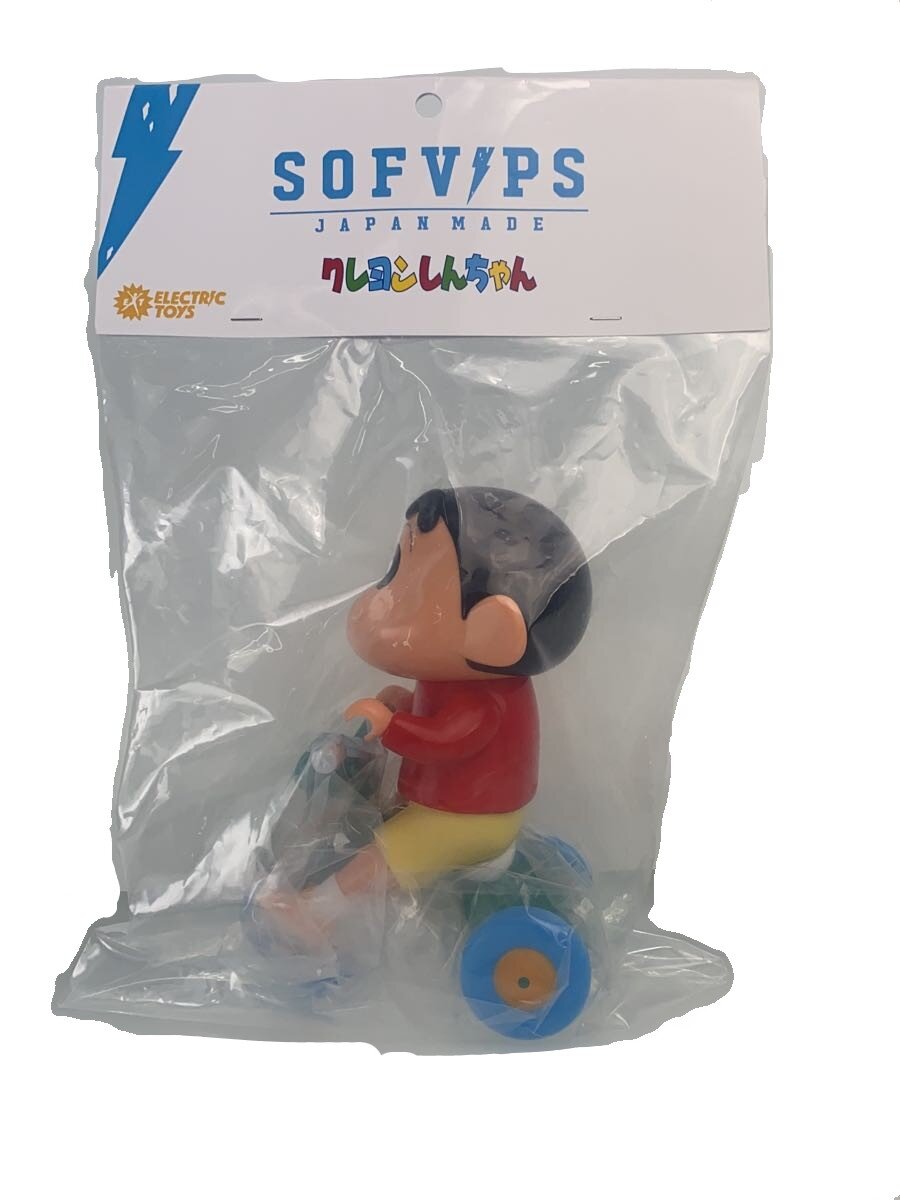 【中古】ELECTRIC TOYS/ソフビ/野原しんのすけ 三輪車 ver./SOFVIPS//【ホビー】