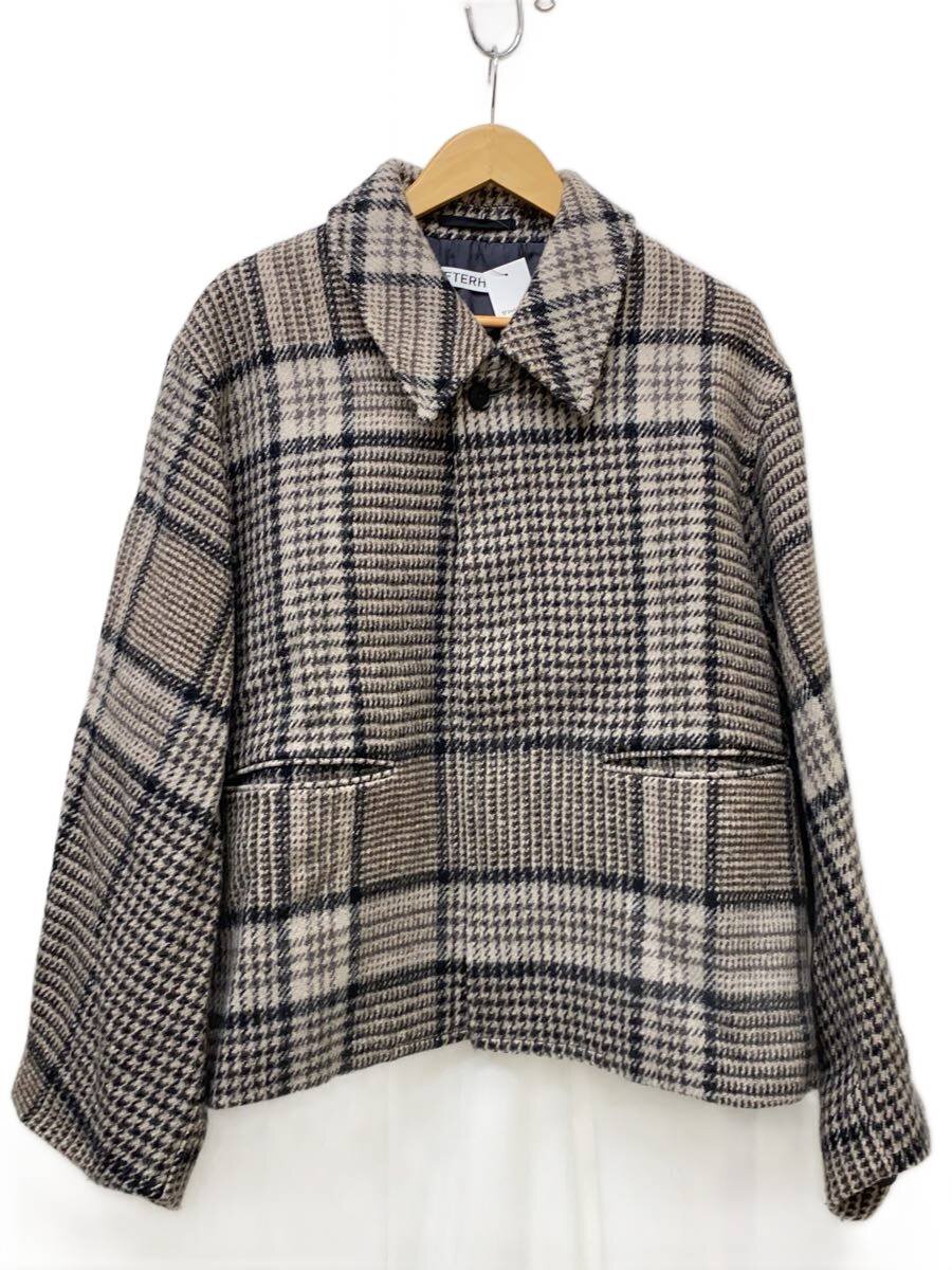 【中古】AFTERHOURS/BALCOLLAR BLOUSON/3/ウール/BRW/チェック/a006-c2bl-097j//? NULL ?【メンズウェア】｜2ｎｄ STREET 店