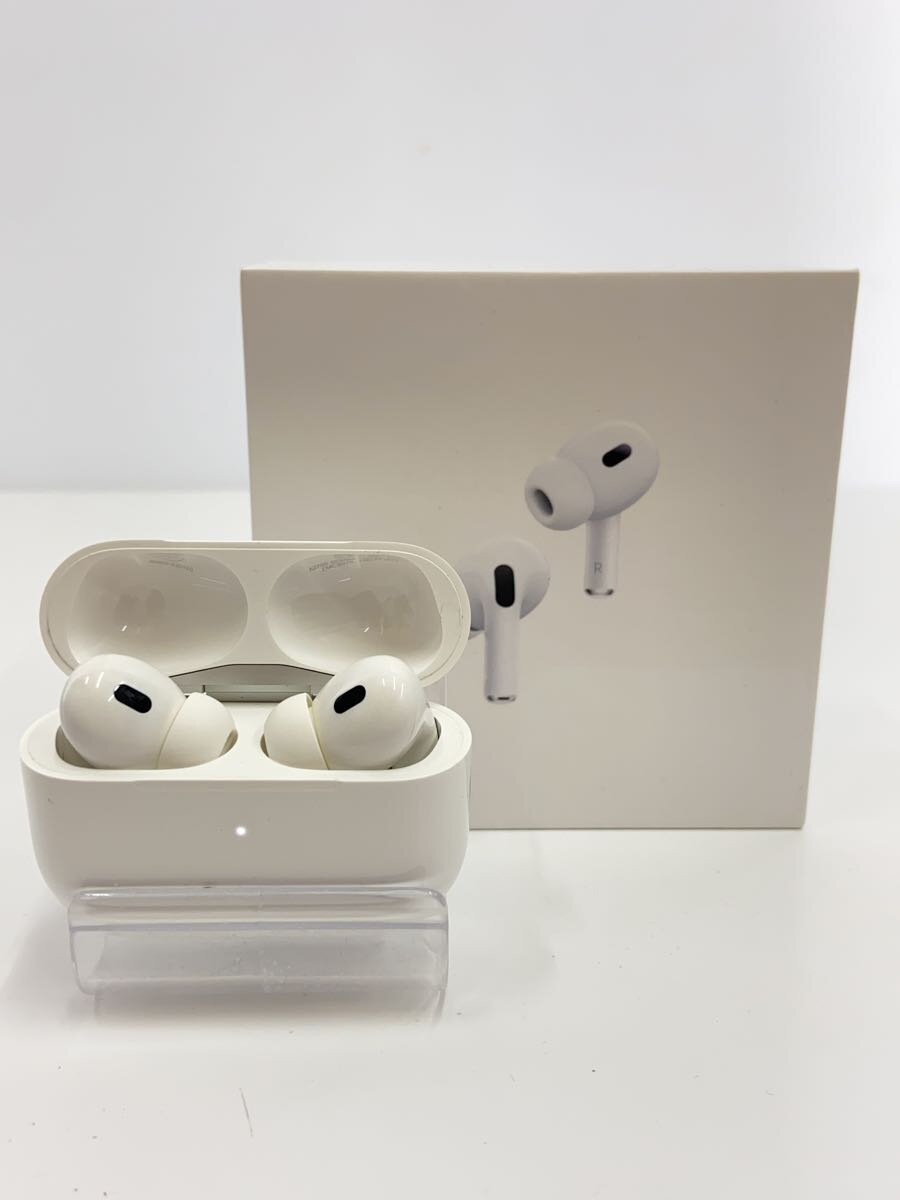 【中古】Apple◆AirPods Pro 第2世代(2022) MQD83J/A ノイズキャンセリング ワイヤレスイヤホン//【家電・ビジュアル・オーディオ】