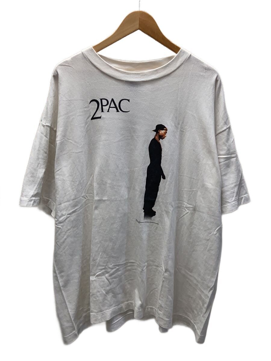 【中古】SAINT MICHAEL◆2パソコン_SS TEE/プルオーバー/XXL/綿織物/WHT/刷り上げる/SM-HR8-0000-C15【メンズウェア】
