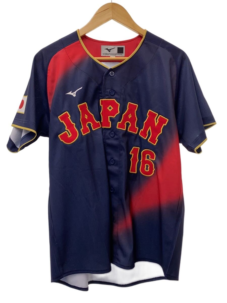 【中古】MIZUNO◆スポーツウェアー/L/NVY/12JRMJ9316【運動競技】