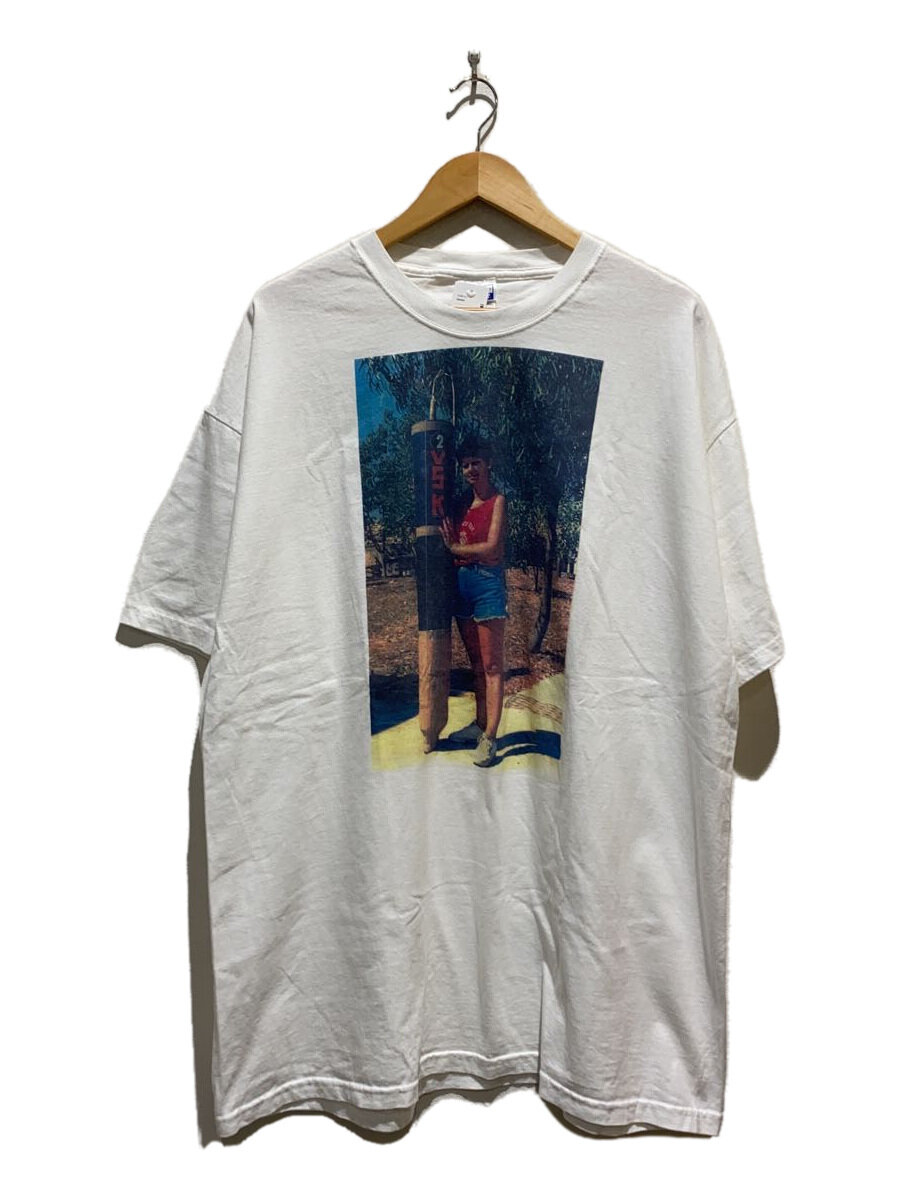 【中古】Hanes◆90s/BEEFY-T/アンノウンフォト/刷り上げるプルオーバー/XXL/綿織物/白いこと/刷り上げる//【メンズウェア】