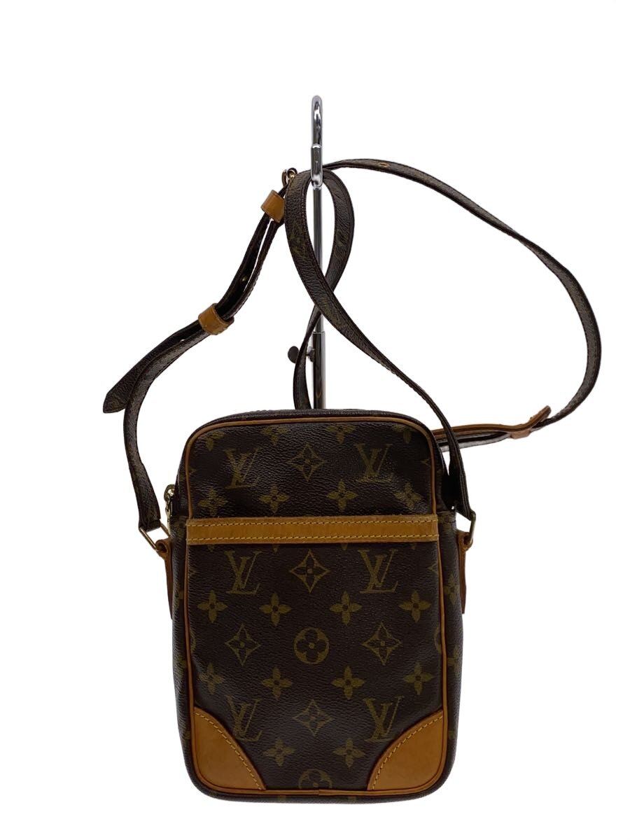 【中古】LOUIS VUITTON◆2)ダヌーブ_モノグラム・帆布/PVC/BRW【御徒面子】