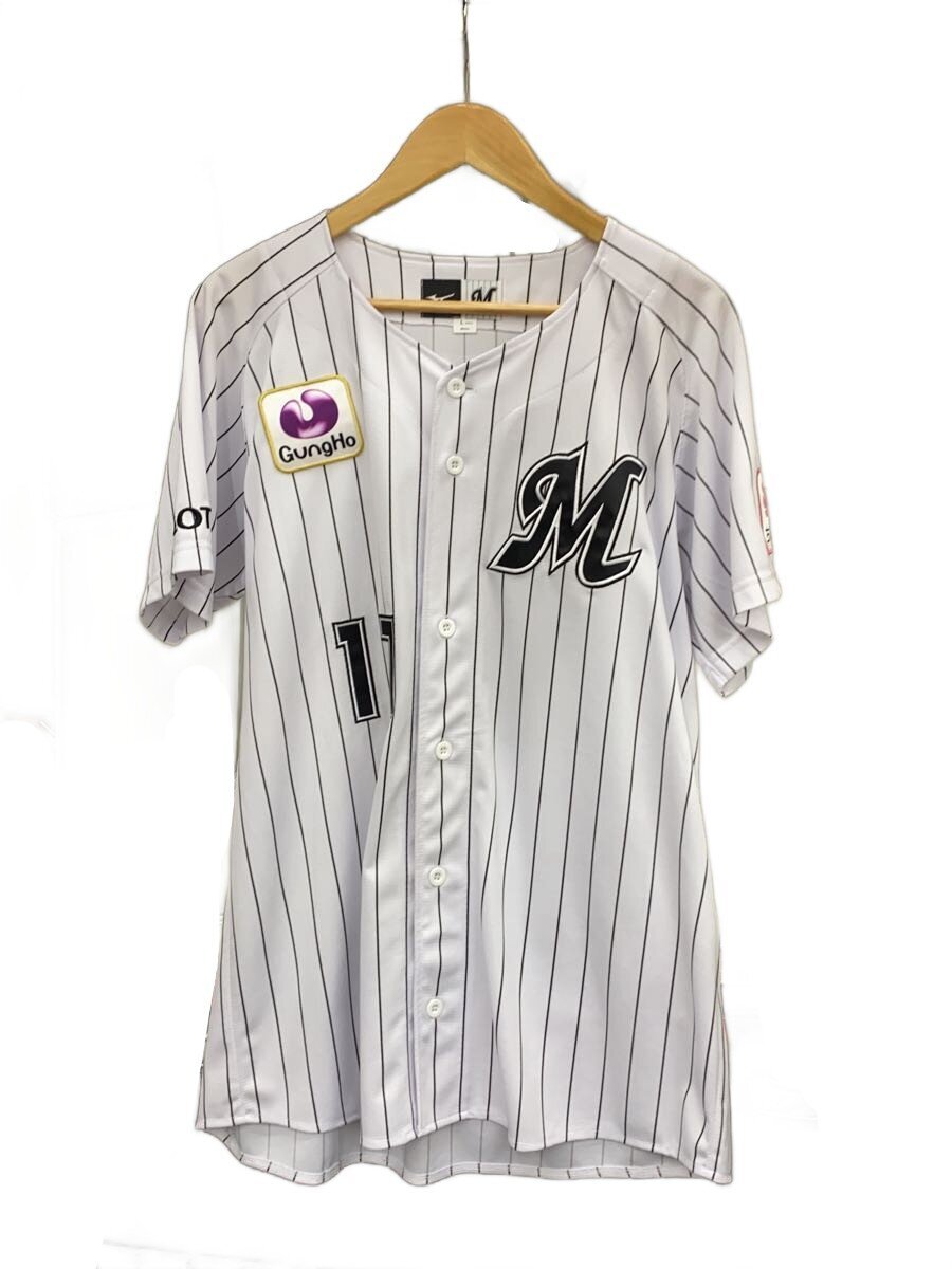 【中古】MIZUNO◆スポーツウェアー/L/WHT/佐々木郎郎希/17【運動競技】
