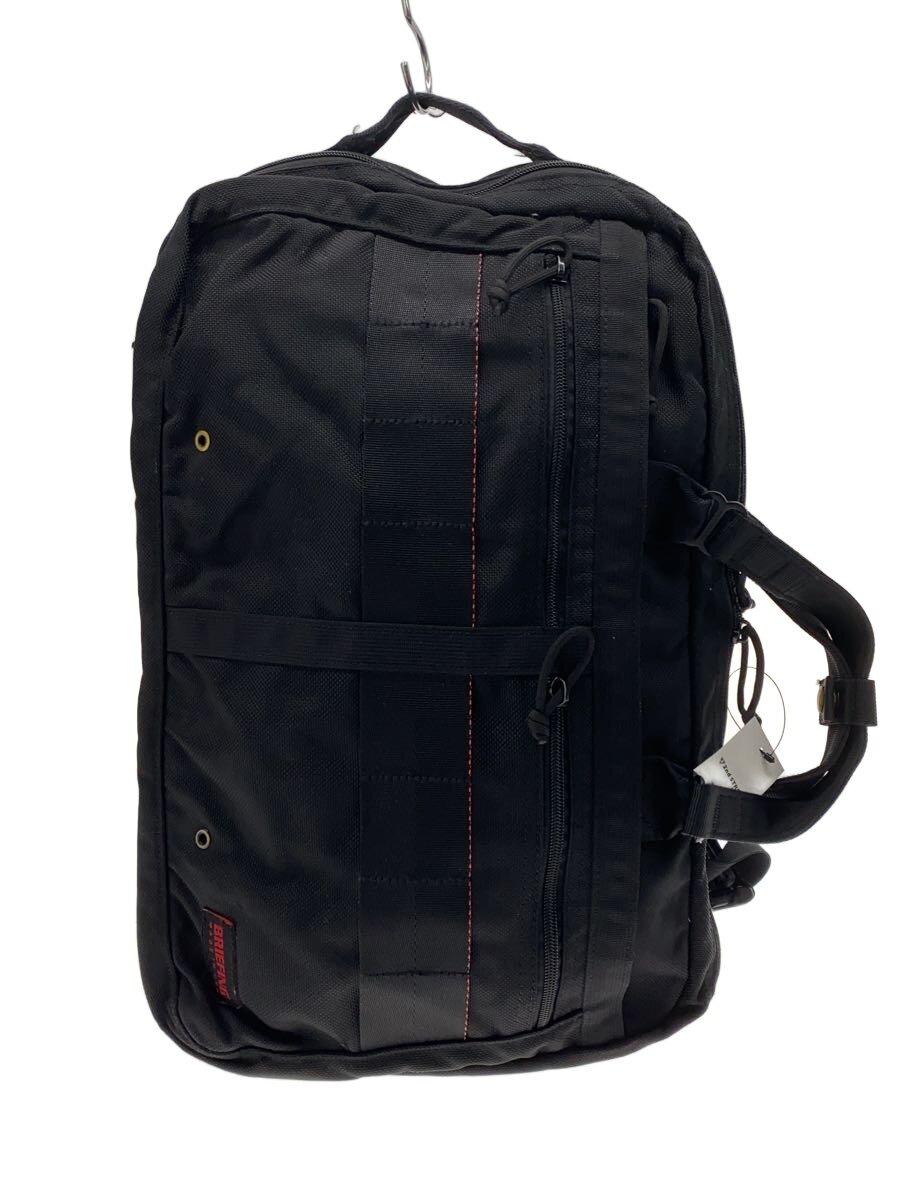 【中古】BRIEFING◆背嚢/ナイロン/BLK【御徒面子】