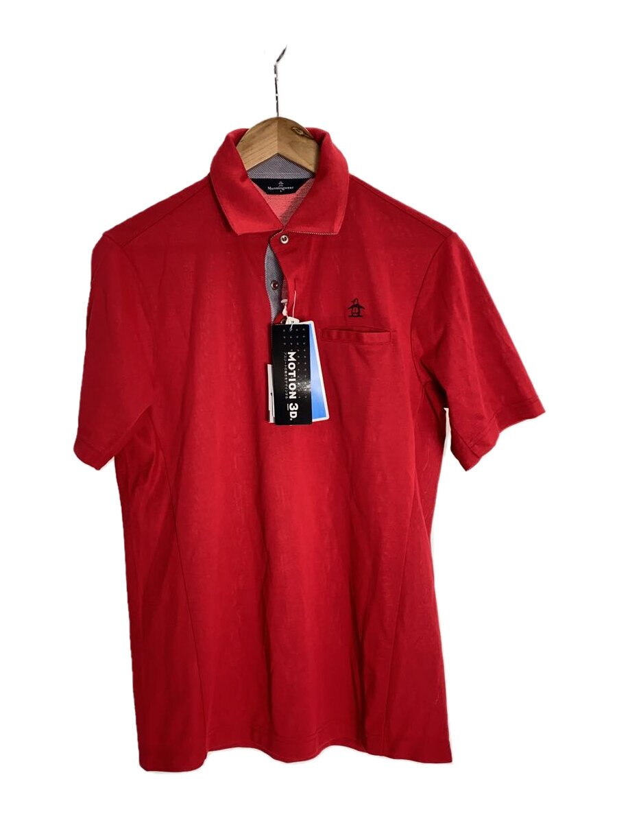 【中古】Munsingwear◆スポーツウェアー/L/RED【スポーツ】