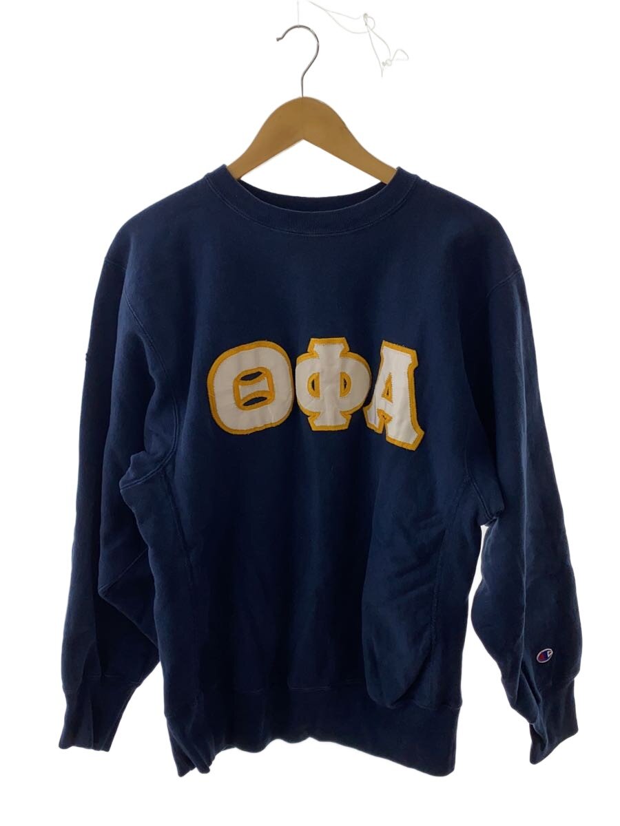 【中古】Champion◆汗水/XL/綿織物/NVY/リバースウィーブ/MADEINUSA///【メンズウェア】