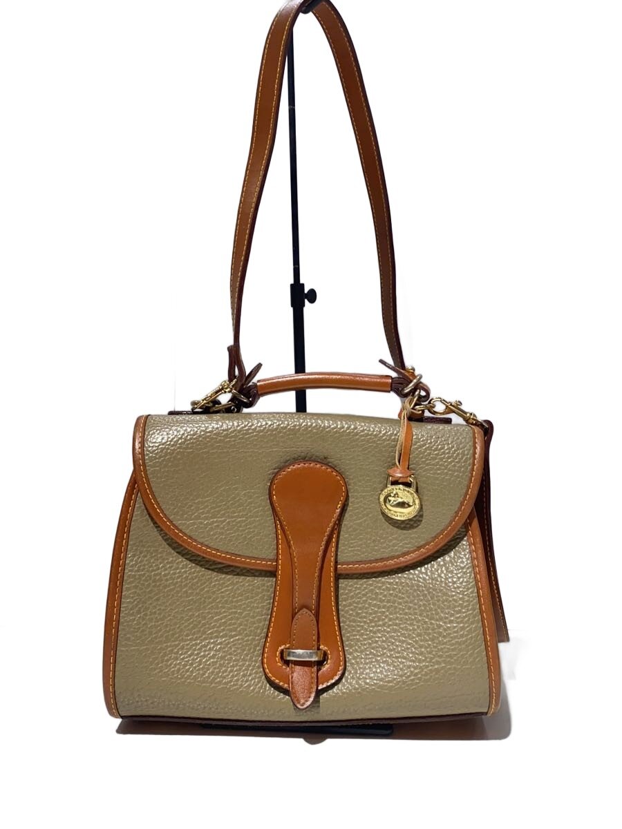 【中古】Dooney \u0026 Bourke◆ハンドバック/--/BEG【御徒面子】