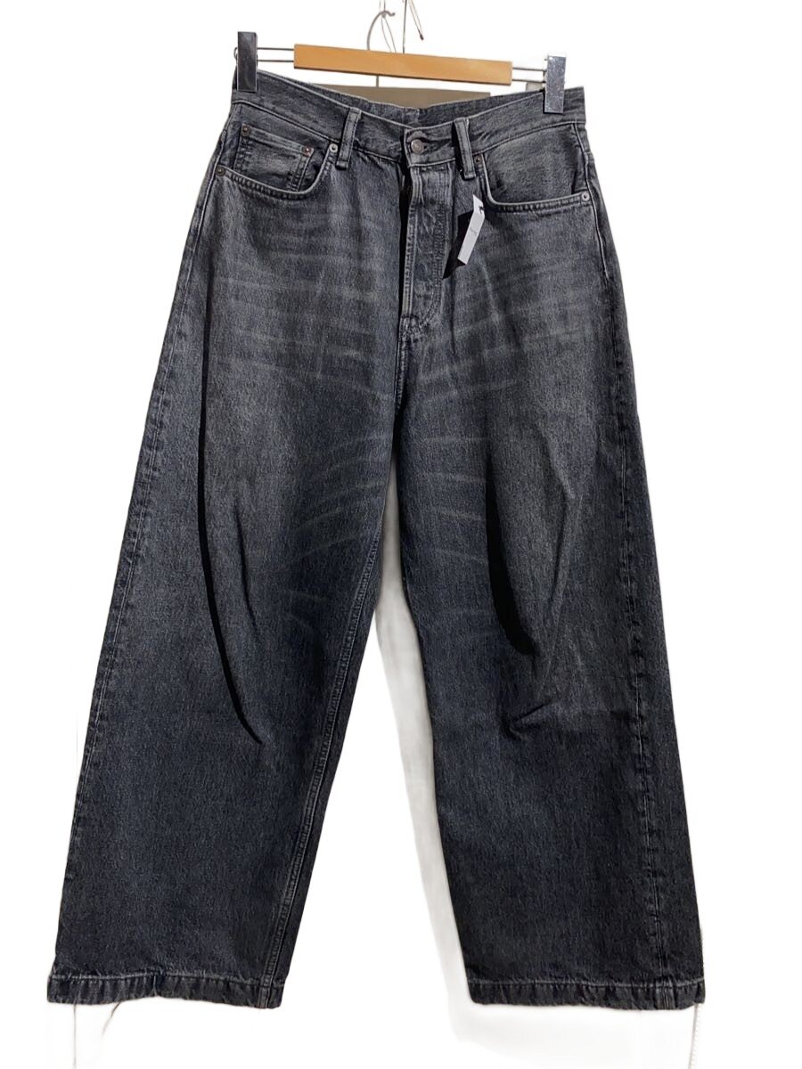 【中古】Acne Studios(Acne)◆1989 Ash Black/Loose Fit Jeans/引っ切り無いズボン下/B00322【メンズウェア】