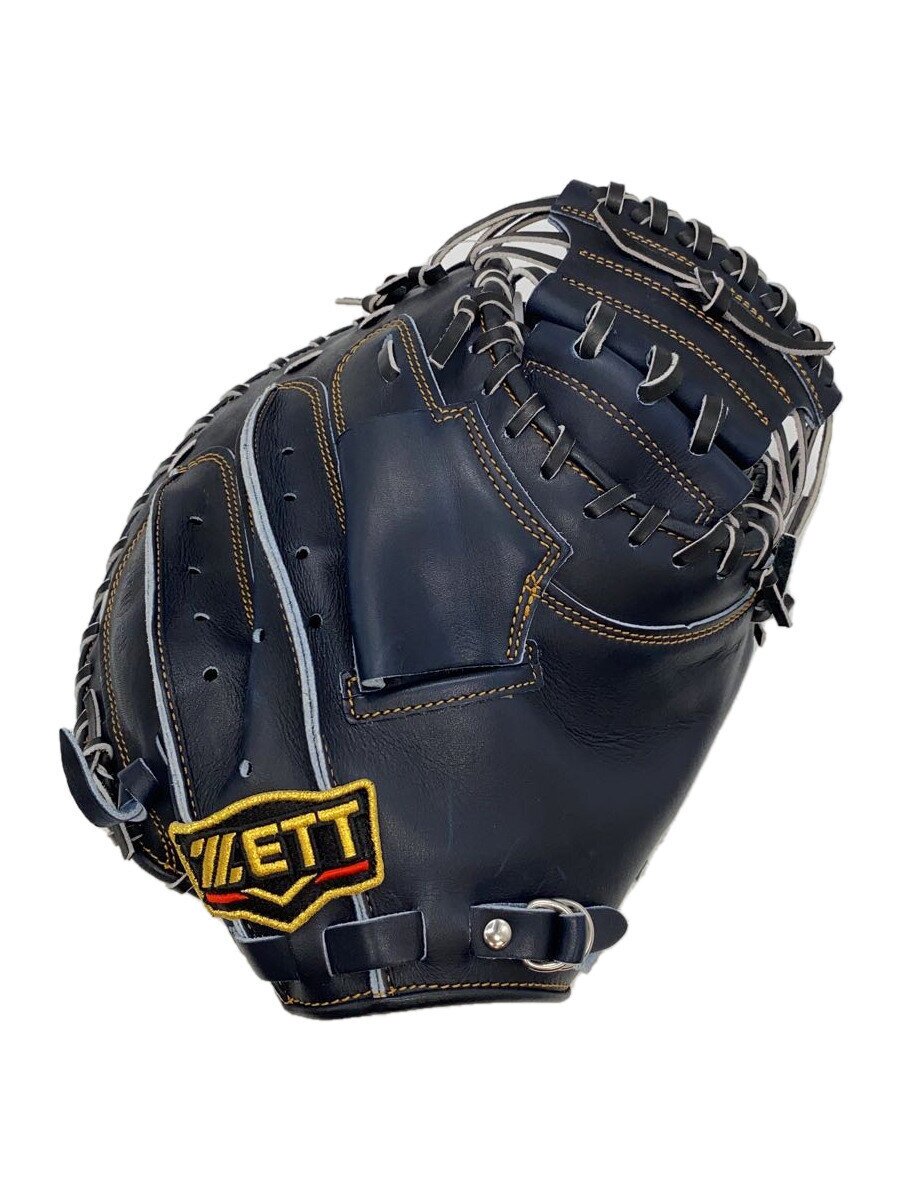 【中古】ZETT◆PROSTATUS/硬式用/キャッチャー用/捕手グローヴ/右利き用/BLK/BPROCM920【運動競技】