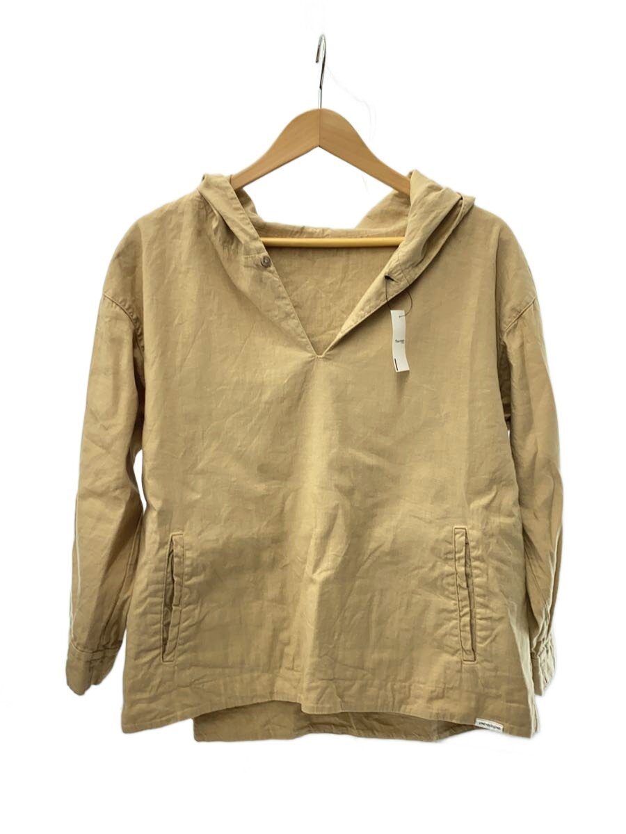 【中古】nest Robe◆21SS/リネンコットンアノラックパーカー/パーカー/FREE/リネン/CML/01211-1003【レディースお召しもの】