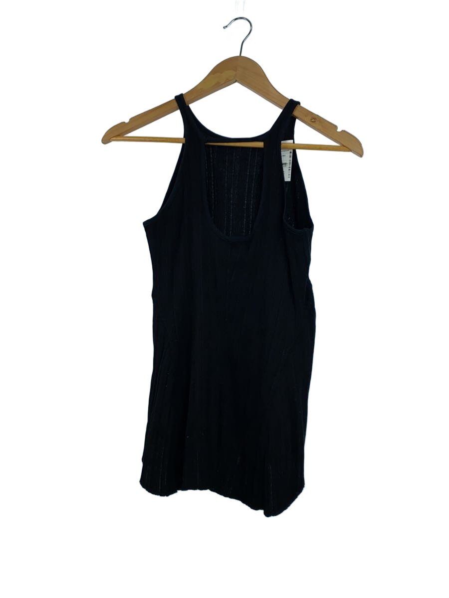 【中古】mame kurogouchi◆ノースリーブカットソー/1/綿織物/BLK/MM24SS-JS052【レディースお召しもの】
