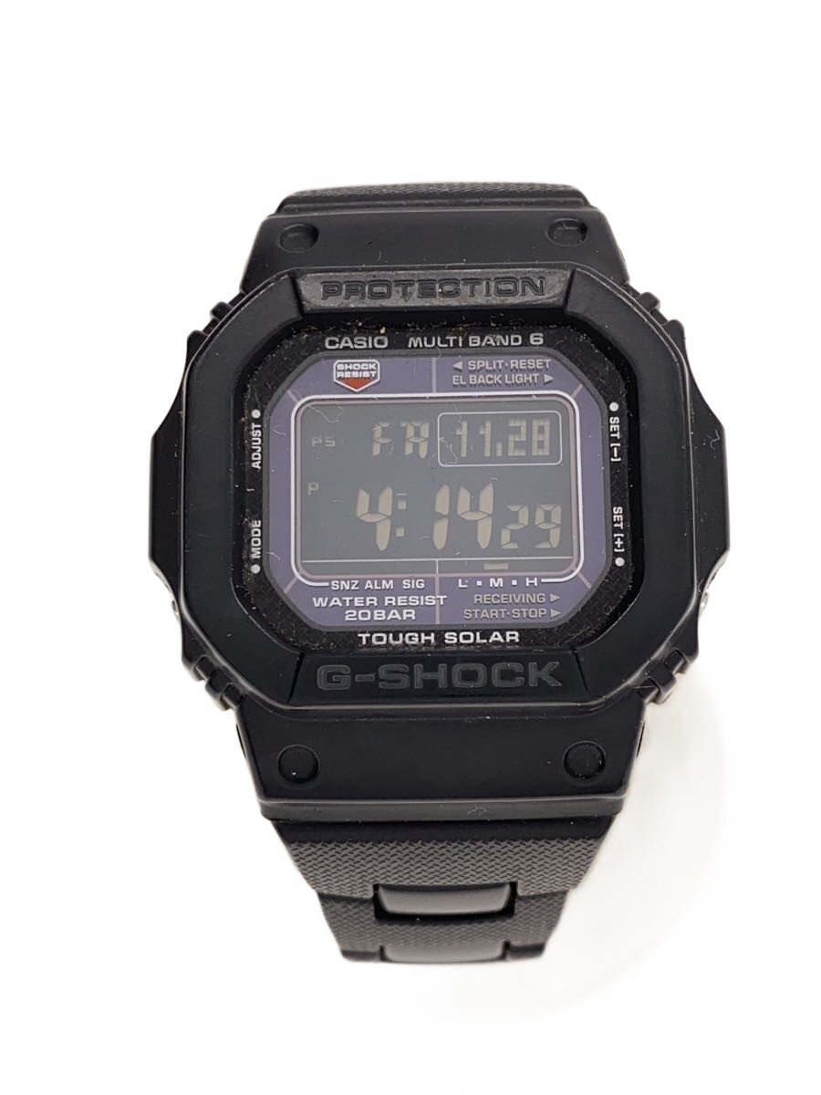 【中古】CASIO◆ソーラーウオッチ/デジタル/BLK/BLK/gw-m5610bc【服飾雑貨他】