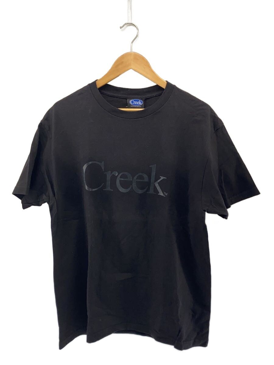 【中古】Creek Angler’s Device◆プルオーバー/L/綿織物/BLK//【メンズウェア】