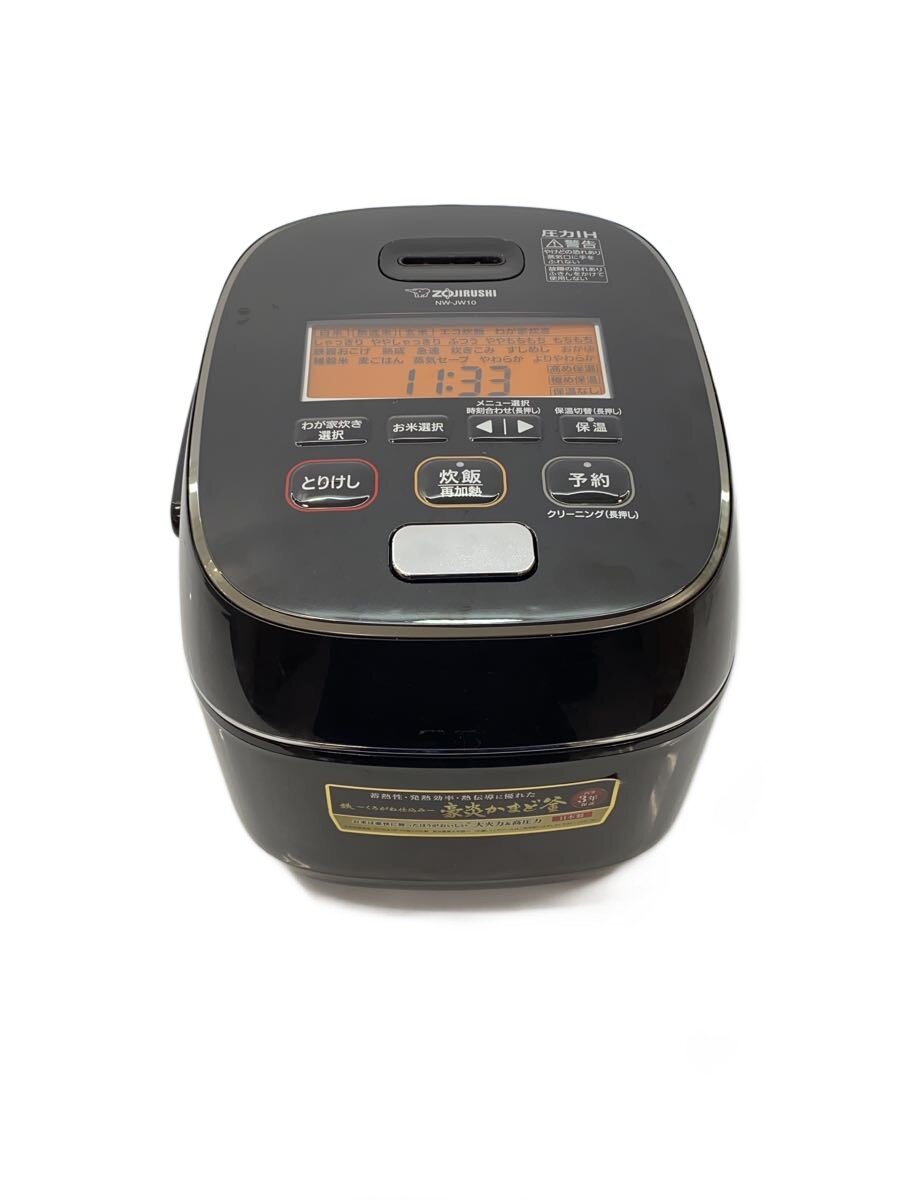 【中古】ZOJIRUSHI◆炊飯器 NW-JW10-BA//【家電・視覚性・オーディオ】