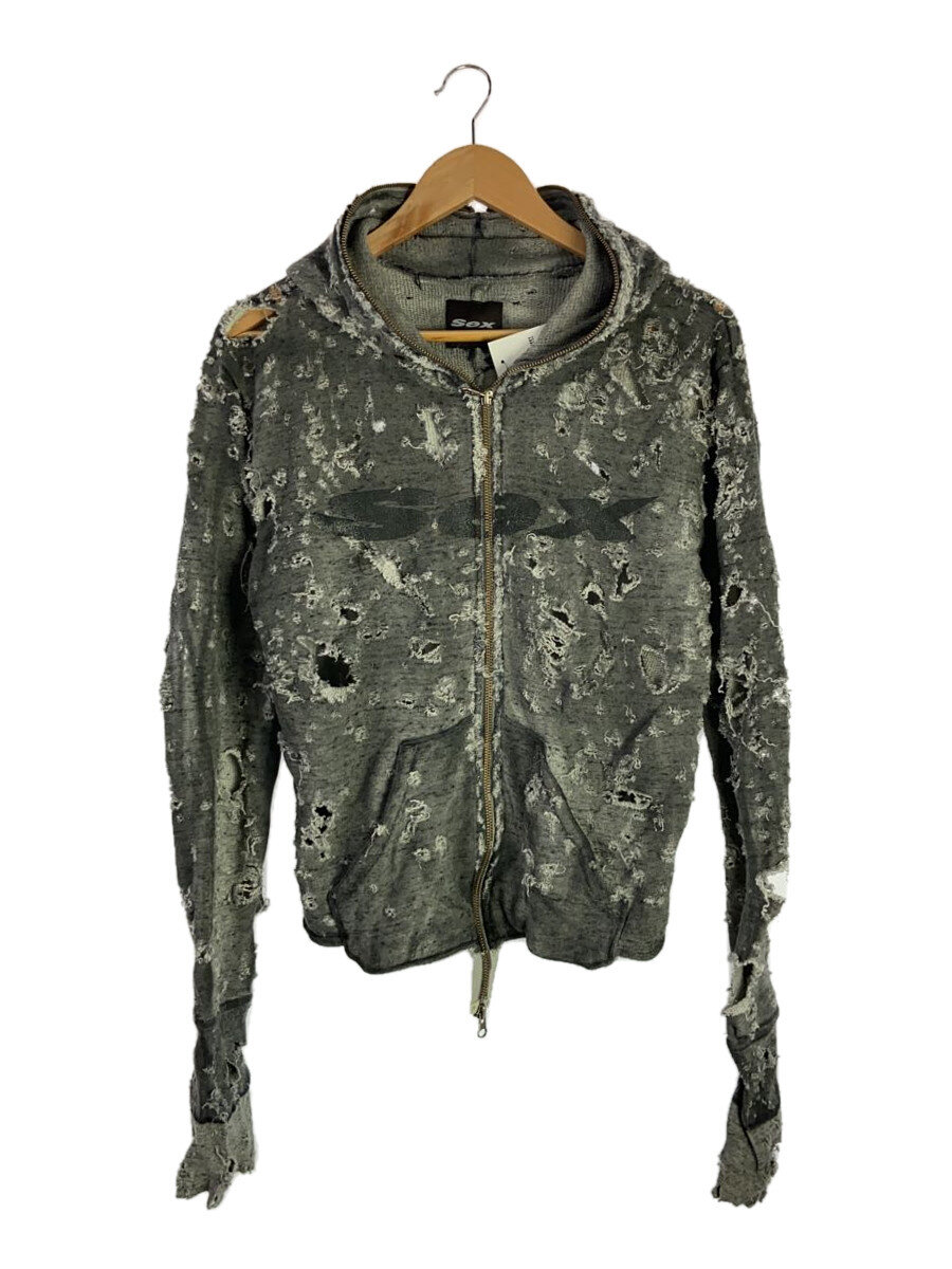 【中古】Sex In The Uk/ジップパーカー/--/--/GRY【メンズウェア】