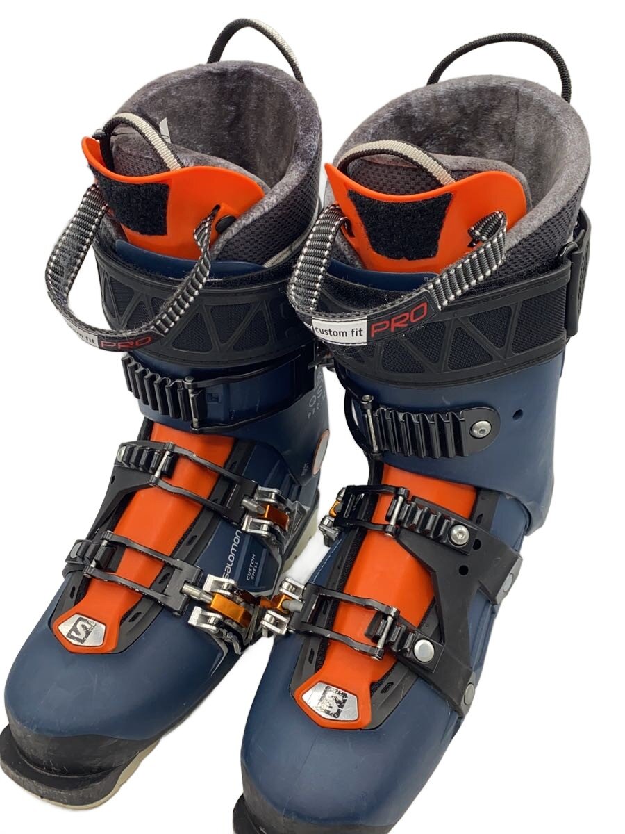 【中古】salomon◆custom Sherll/スキーブーツ/24~25.5cm/NVY/アダルト/QST Pro 120//【スポーツ】|2nd STREET 店