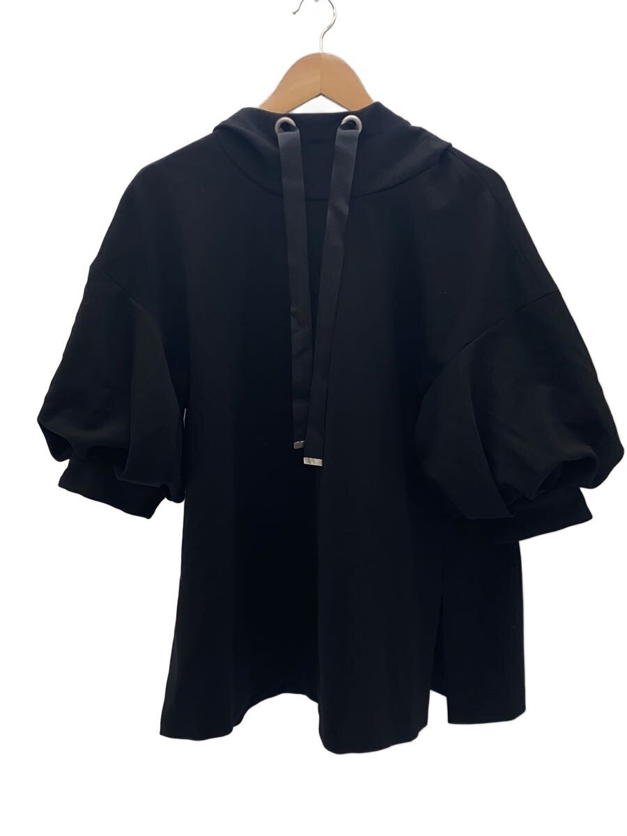 【中古】ENFOLD◆エンフォルド/パーカー/38/ポリエステル/黒いこと/300EA330-1390【レディースお召しもの】