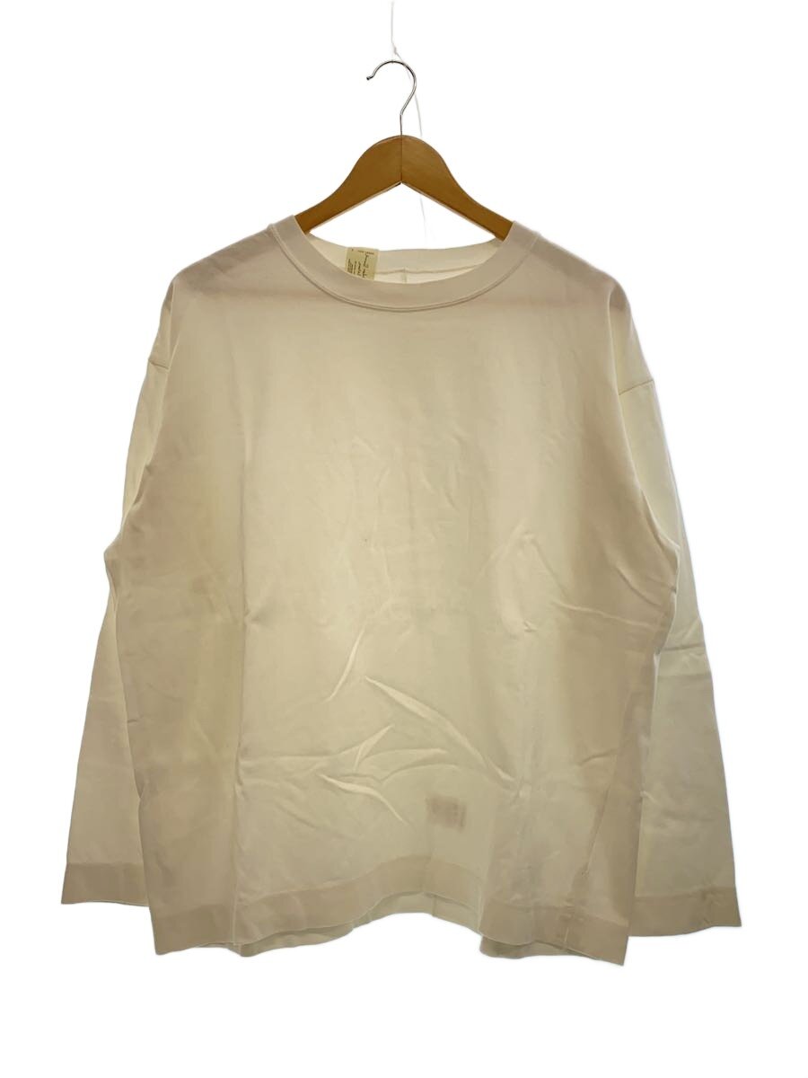 【中古】N.HOOLYWOOD◆20 RCH CREW NECK LONG SLEEVE/長袖プルオーバー/40/白いこと/20 RCH【メンズウェア】