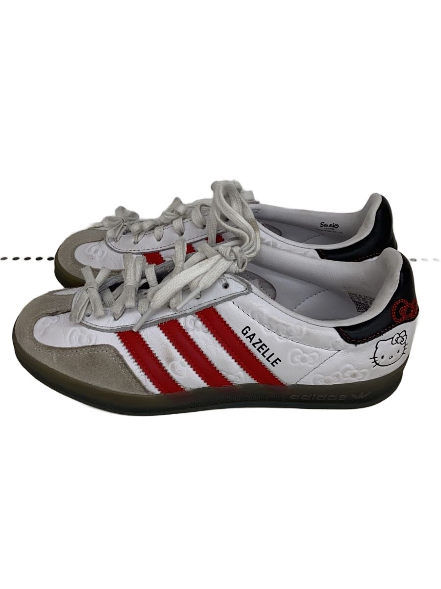 【中古】adidas◆×日暈キティ/ローカットスニーカー/23.5珊/WHT/029002【シューズ】