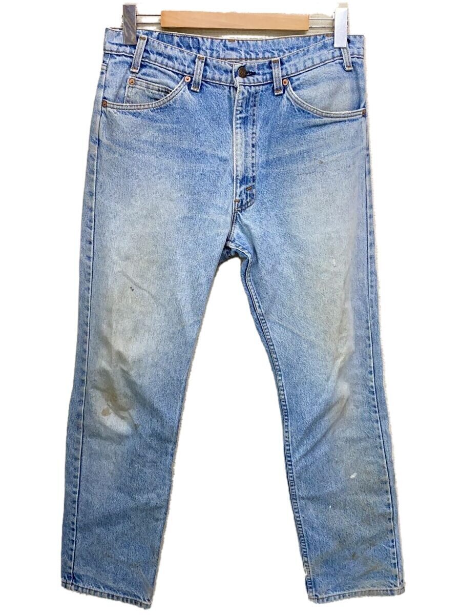 【中古】Levi’s◆目じるし515/USA製/99年製/90s/下つ方/34/ジーンズ/IDG/無地/0505-0218【メンズウェア】