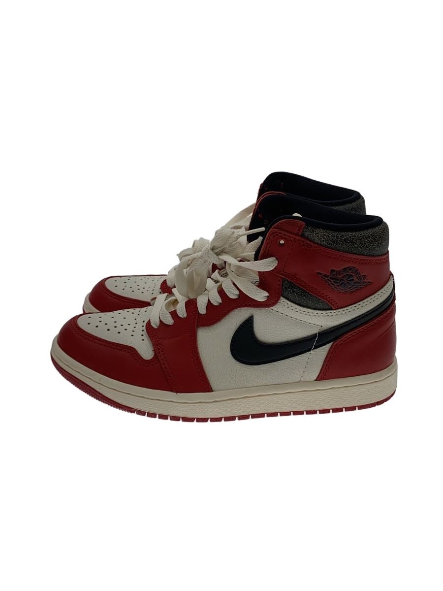 【中古】NIKE◆AIR JORDAN 1 RETRO HIGH OG_エアジョーダン 1 レトロ 御機嫌 OG/25糎/WHT【シューズ】