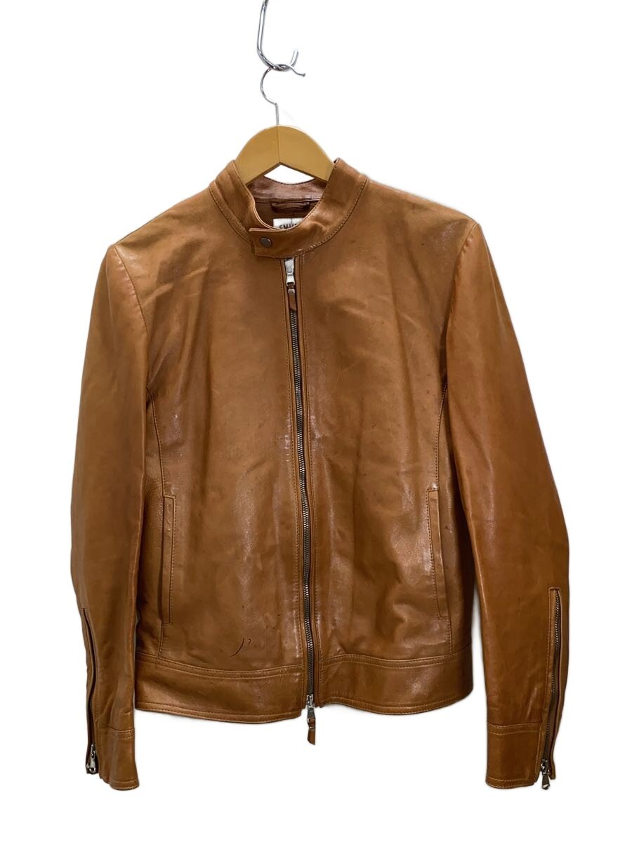 【中古】EMMETI◆シングルライダース/レザージャケット・ブルゾン/44/羊革/BRW【メンズウェア】｜2ｎｄ STREET 店
