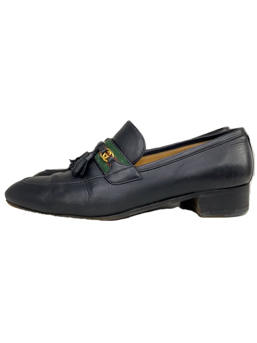 【中古】GUCCI◆ローファー/BLK/レザー/624720【シューズ】｜2ｎｄ STREET 店 22,022円