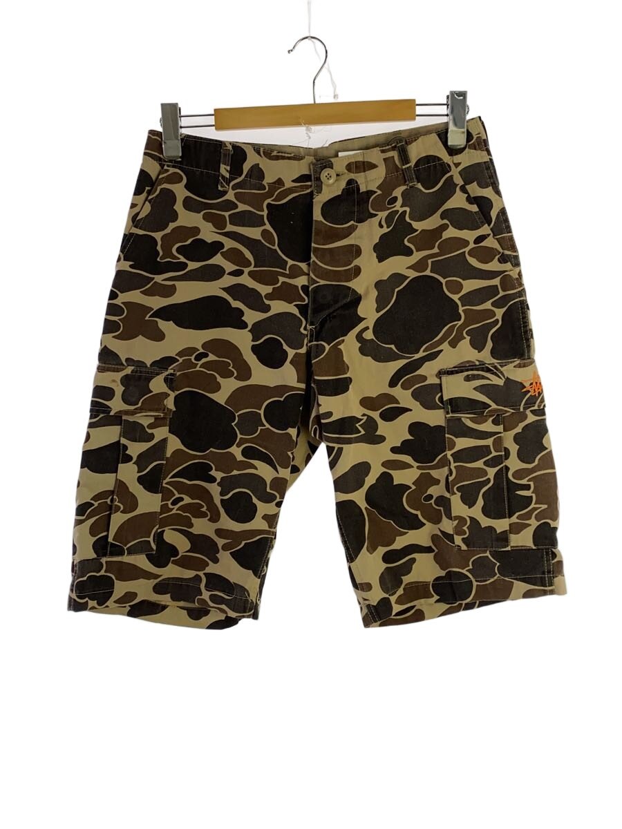 【中古】STUSSY◆遊撃手ズボン下/--/綿織物/間鴨フラ/白引き船/90s【メンズウェア】