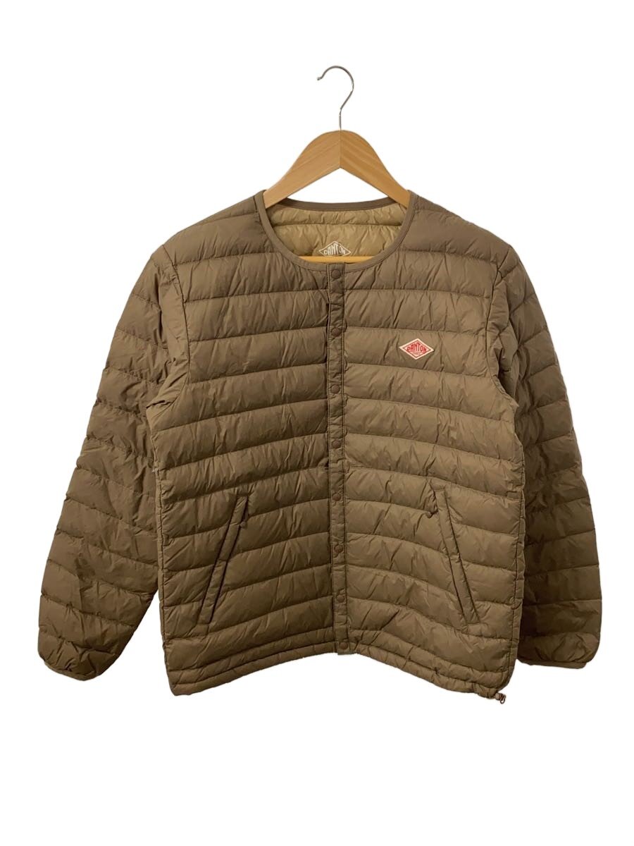 【中古】DANTON◆ダウンジャケット/42/ナイロン/BEG/JD-8751【メンズウェア】｜2ｎｄ STREET 店
