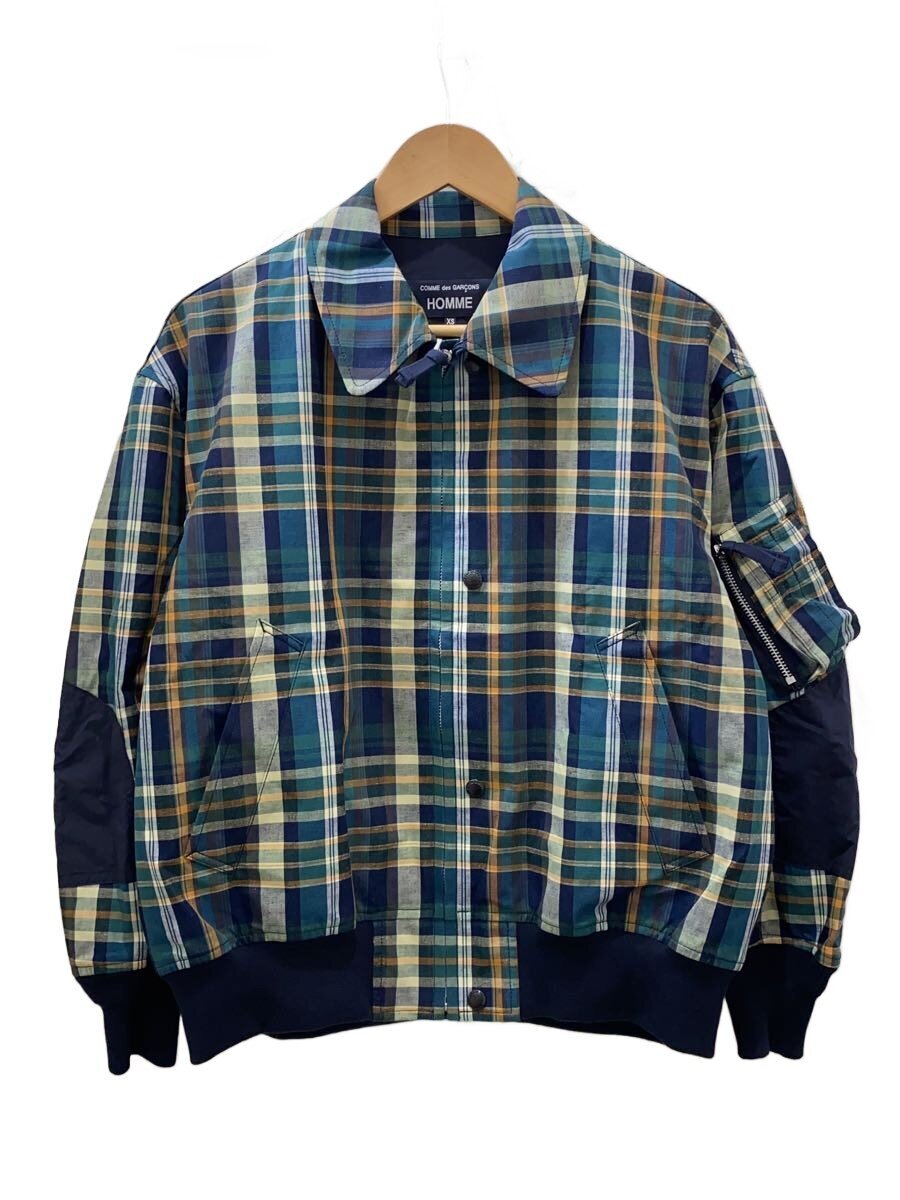 【中古】COMME des GARCONS HOMME◆25ss/上衣/XS/綿織物/GRN/読み合わせる/HO-J003/AD2024【メンズウェア】