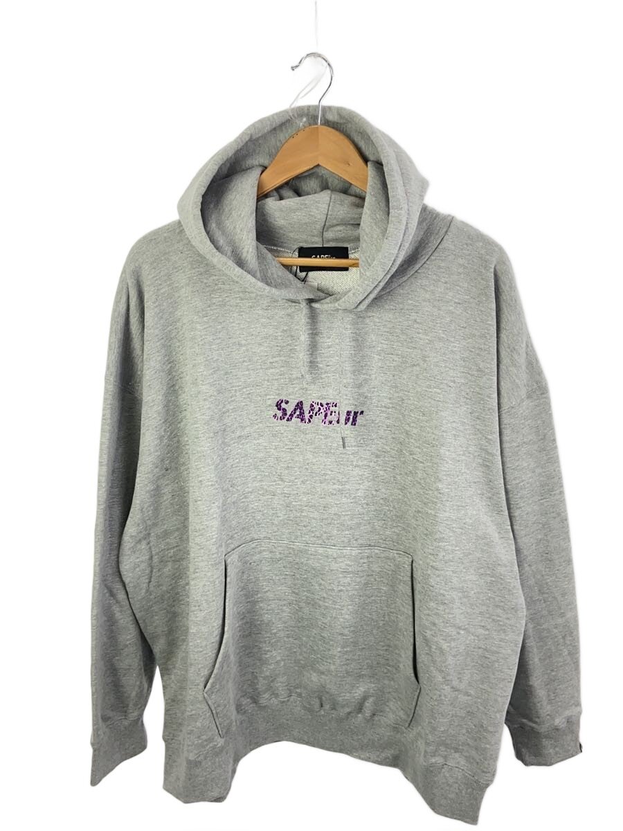 【中古】A Elegantes SAPEur◆パーカー/L/コットン/GRY/無地/A0023-442//【メンズウェア】|2nd STREET 店