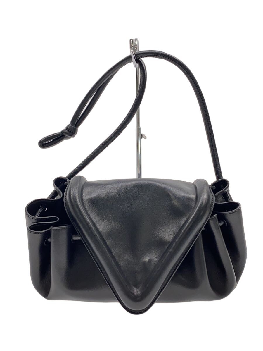 【中古】BOTTEGA VENETA◆ショルダーバッグ/レザー/BLK/無地【バッグ】｜2ｎｄ STREET 店