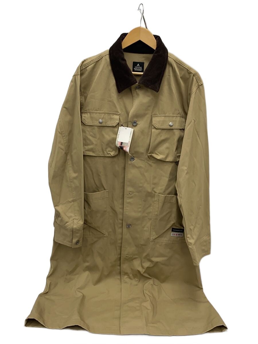 【中古】TARAS BOULBA◆コート/L/コットン/BEG/無地/tbm-f21-014-005【メンズウェア】｜2ｎｄ STREET 店
