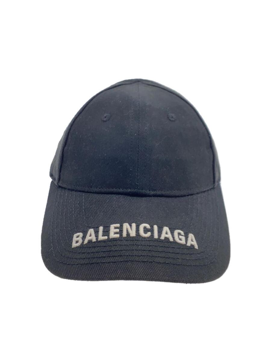 【中古】BALENCIAGA◆旗がしら/L/綿織物/BLK/メンズ【服飾雑貨他】