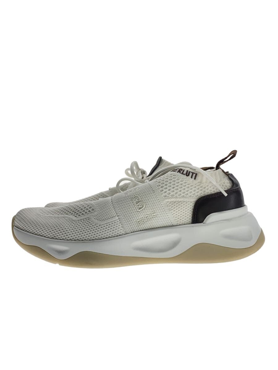 【中古】BERLUTI◆ローカットスニーカー/UK7/WHT【シューズ】