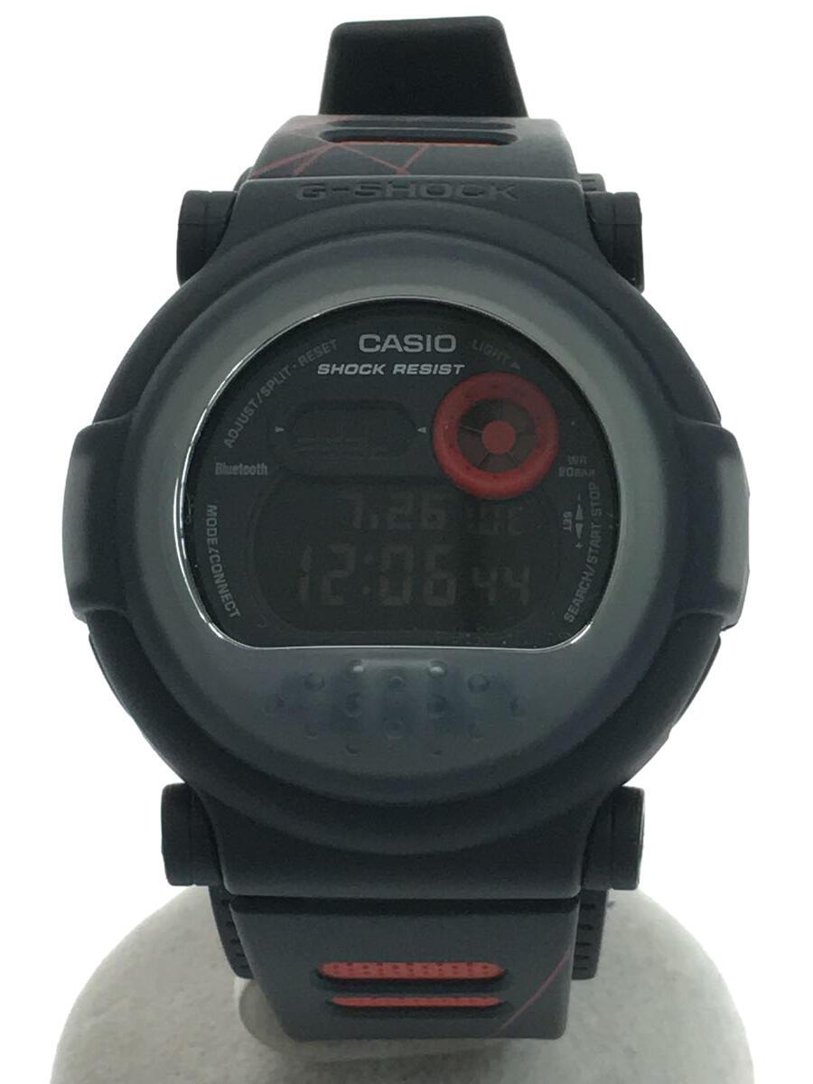 【中古】CASIO◆石英ウオッチ_G-SHOCK/デジタル/天然ゴム/BLK【服飾雑貨他】