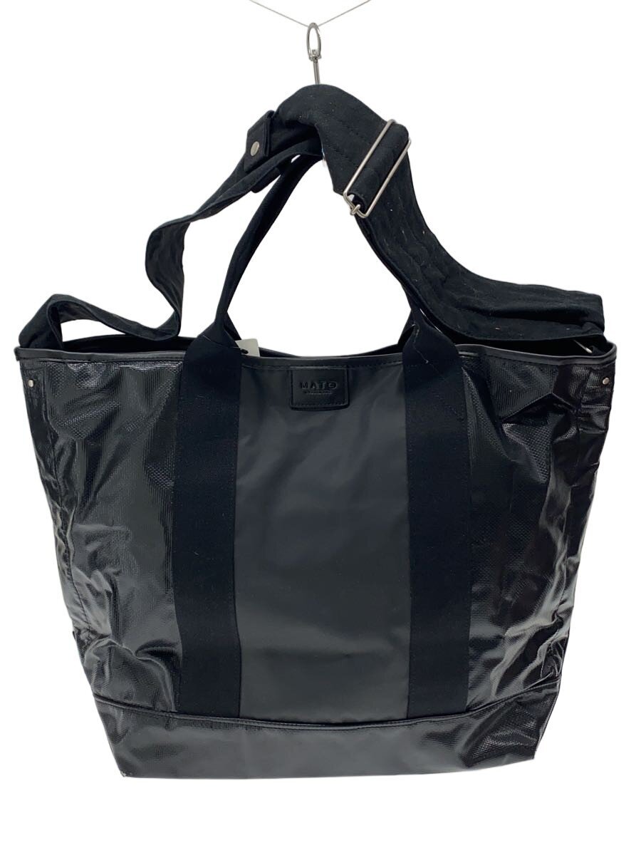 【中古】MARLMARL◆ORCATOTEBAG/オルカトートバッグ/マザーズバッグ/トートバッグ/PVC/BLK【バッグ】|2nd STREET 店